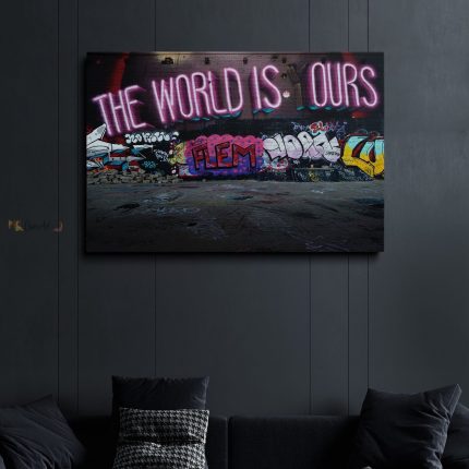 The World Is Ours Canvas36" x 24"