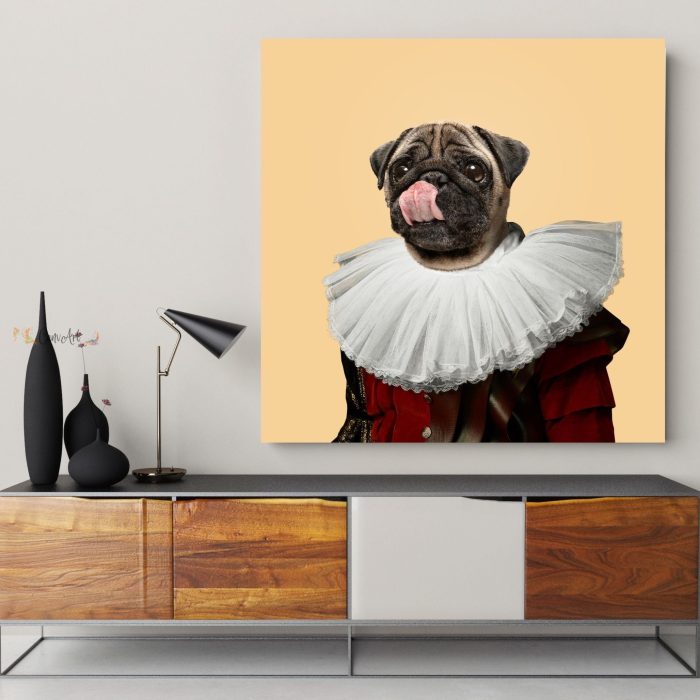 Pug Life Canvas36" x 24"