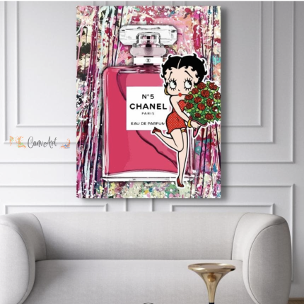 Eau de Betty B Canvas24" x 36"