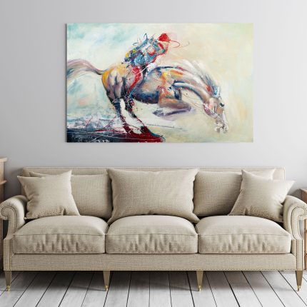 The Rodeo Canvas36" x 24"