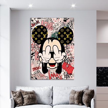 Taking the Mickey Canvas24" x 36"