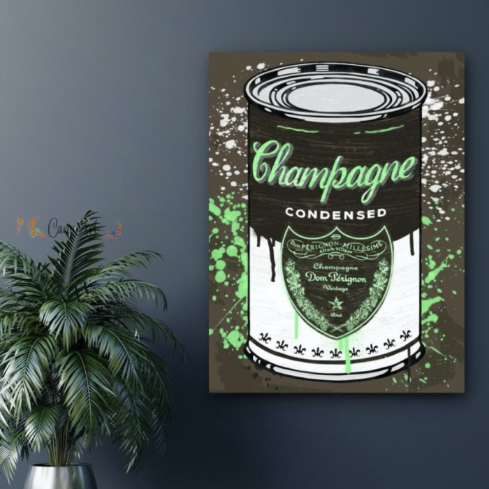 Popeyes Champagne Canvas24" x 36"