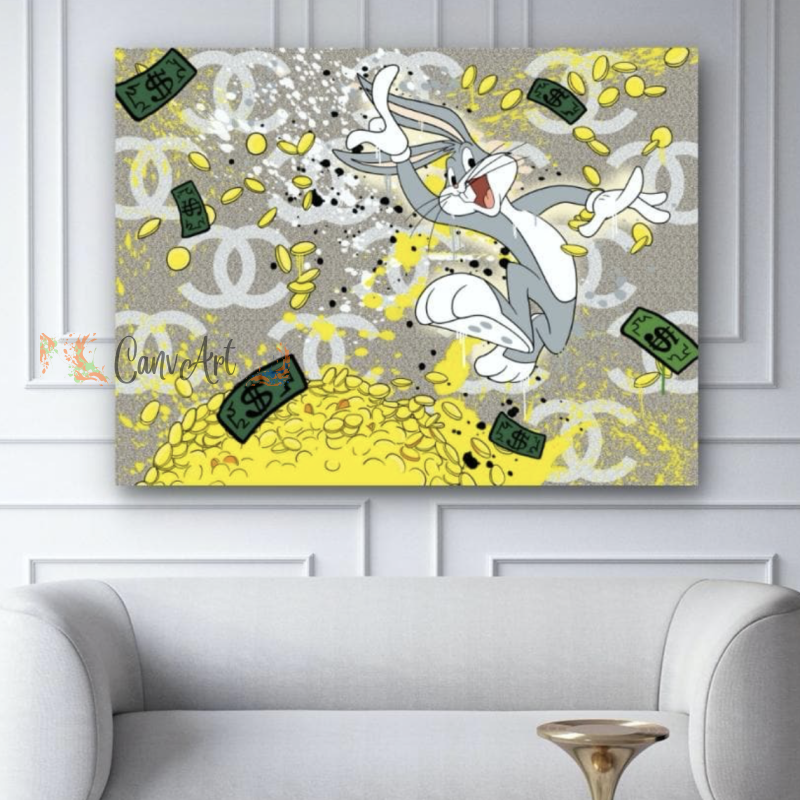 Bugs in the Money Canvas24" x 36"