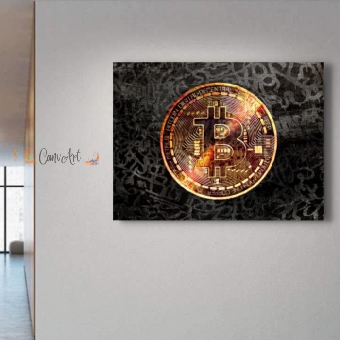 The Bitcoin Canvas24" x 36"