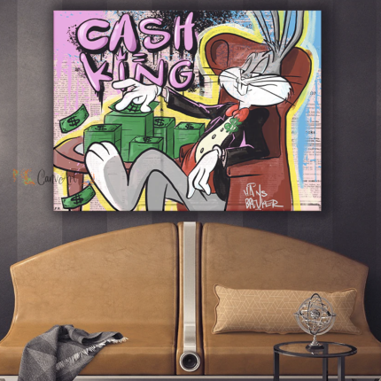 The Cash King Canvas24" x 36"