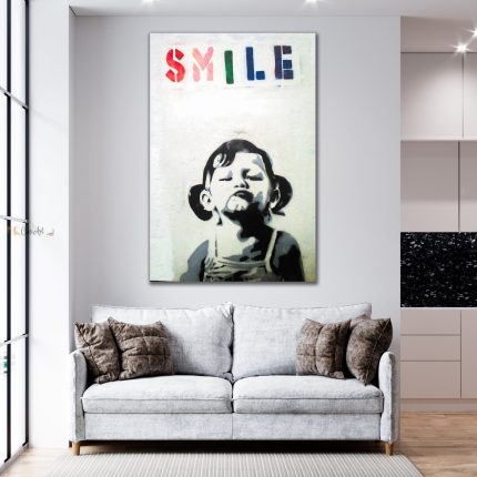 Smile Canvas36" x 24"