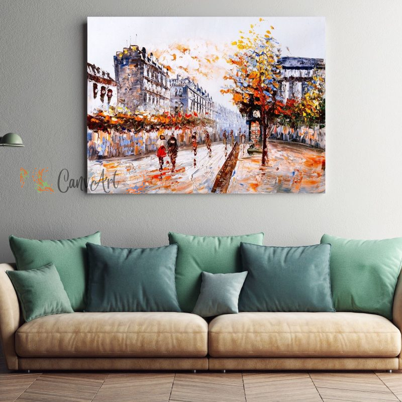 A Walk In Autumn Canvas36" x 24"