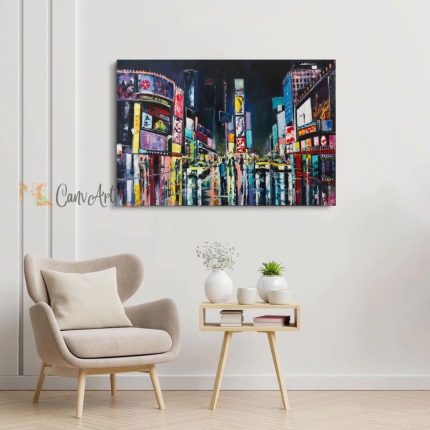 Times Square Canvas36" x 24"