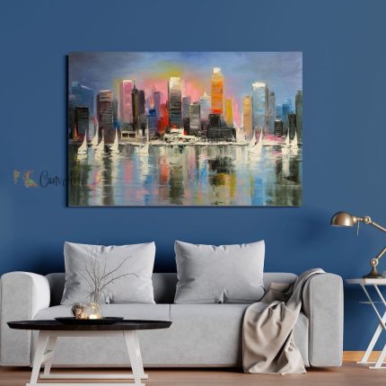 Manhattan Veil Canvas36" x 24"