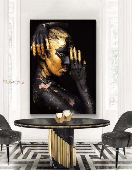 The Golden Woman Canvas36" x 24"