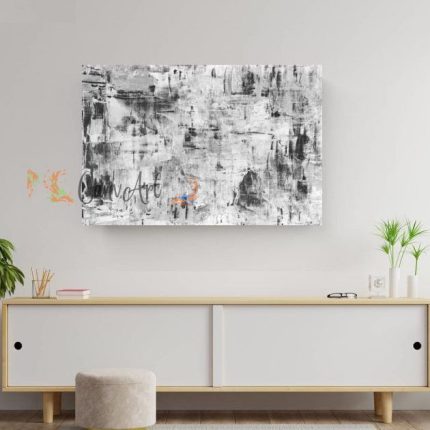 Monochrome Splash Canvas36" x 24"