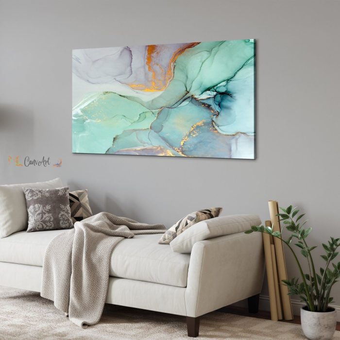 Pastel Marble Canvas36" x 24"